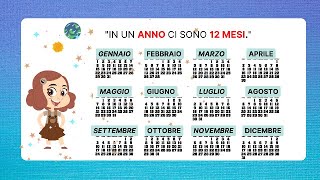 IL CALENDARIO, I MESI E LE STAGIONI
