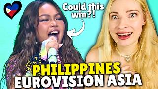 Vocal Coach Reacts: Philippines 🇵🇭 Eurovision Asia 2026 - Carmelle Sobra Sobra Analysis