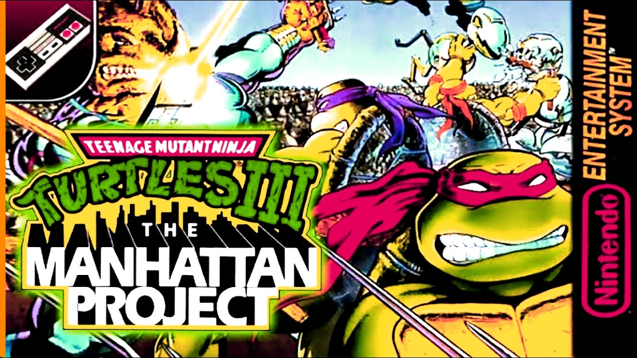 TMNT 3 The Manhattan Project - YouTube