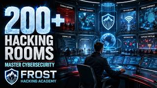 Frost Hacking Academy walkthrough - New Graphics and menu layout #hacking#cybersecurity