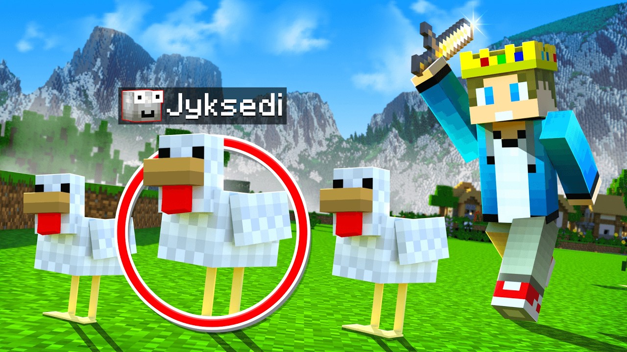 Minecraft piilosta, MUTTA Me Ollaan SATUNNAISIA ELÄIMIÄ?!