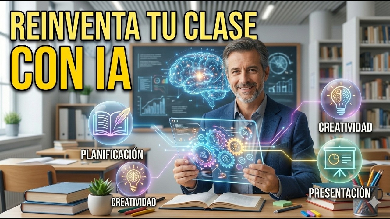 Recursos docentes con IAgen de texto