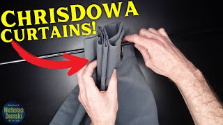 I Paid Hardly Anything for the ChrisDowa Grommet Blackout Curtains...are they any good?