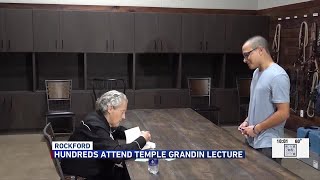 Temple Grandin, Bestselling Author, Inspires Hundreds In Rockford With Message On Visual Thinking