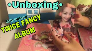 TWICE FANCY Album & Ringpop Photocard “UNBOXING” #twice  #twicealbum  #fancy #once