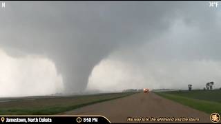 LIVE Storm Chaser - Supercell Severe Threat - Central Plaines