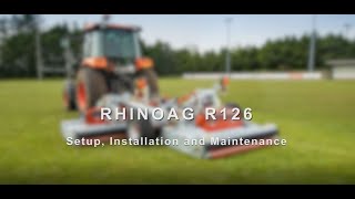Rhino R126 Set-Up, Pre-Delivery And Maintenance