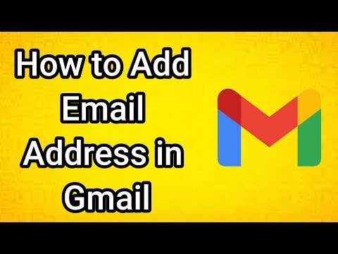 How To Add Email Address In Gmail