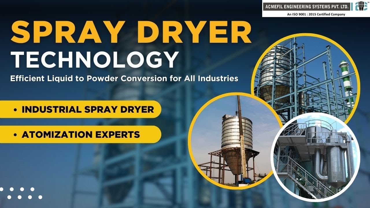 Spray Dryer | Precision Drying Technology for Industrial Applications