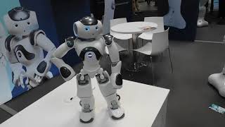 Robot NAO on CEBIT 2018