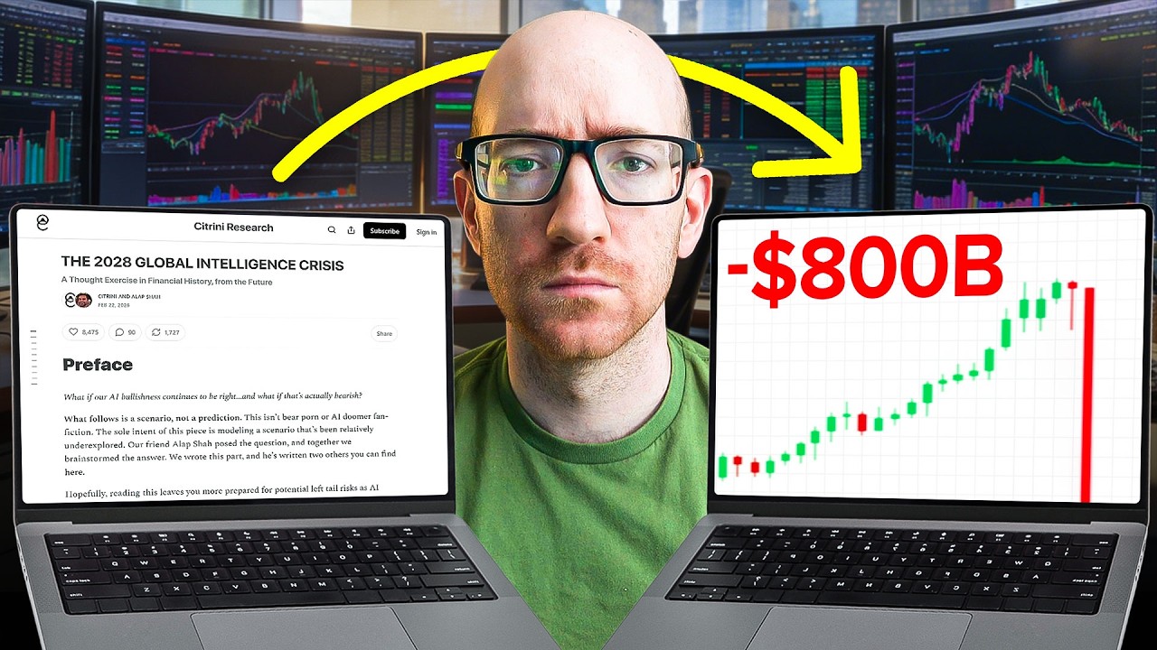 The Dystopian AI Prediction That Just Nuked Wall Street - YouTube