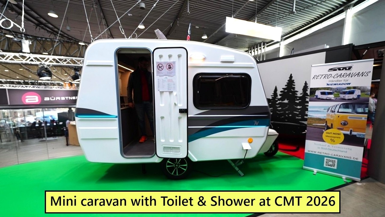 Mini Caravan with toilet & shower Niewiadow N126NT - Silent Review 2026