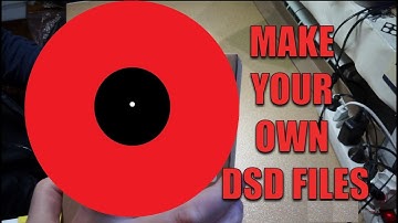Make your own DSD files from vinyl and tapes