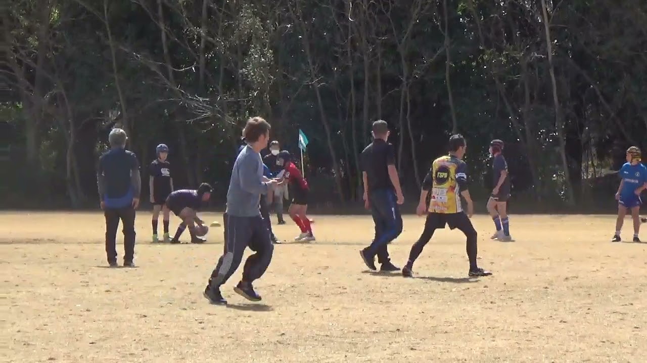 3/1通常練習　5年vsコーチ