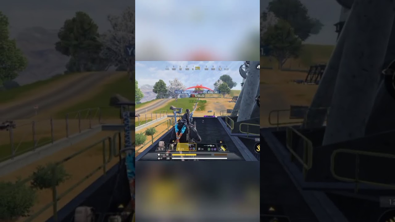 Train station fight || cod mobile || blackout map 