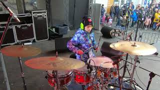 Nirvana - Smells like teen spirit || cover by Kuba Łatka 10 years old drummer
