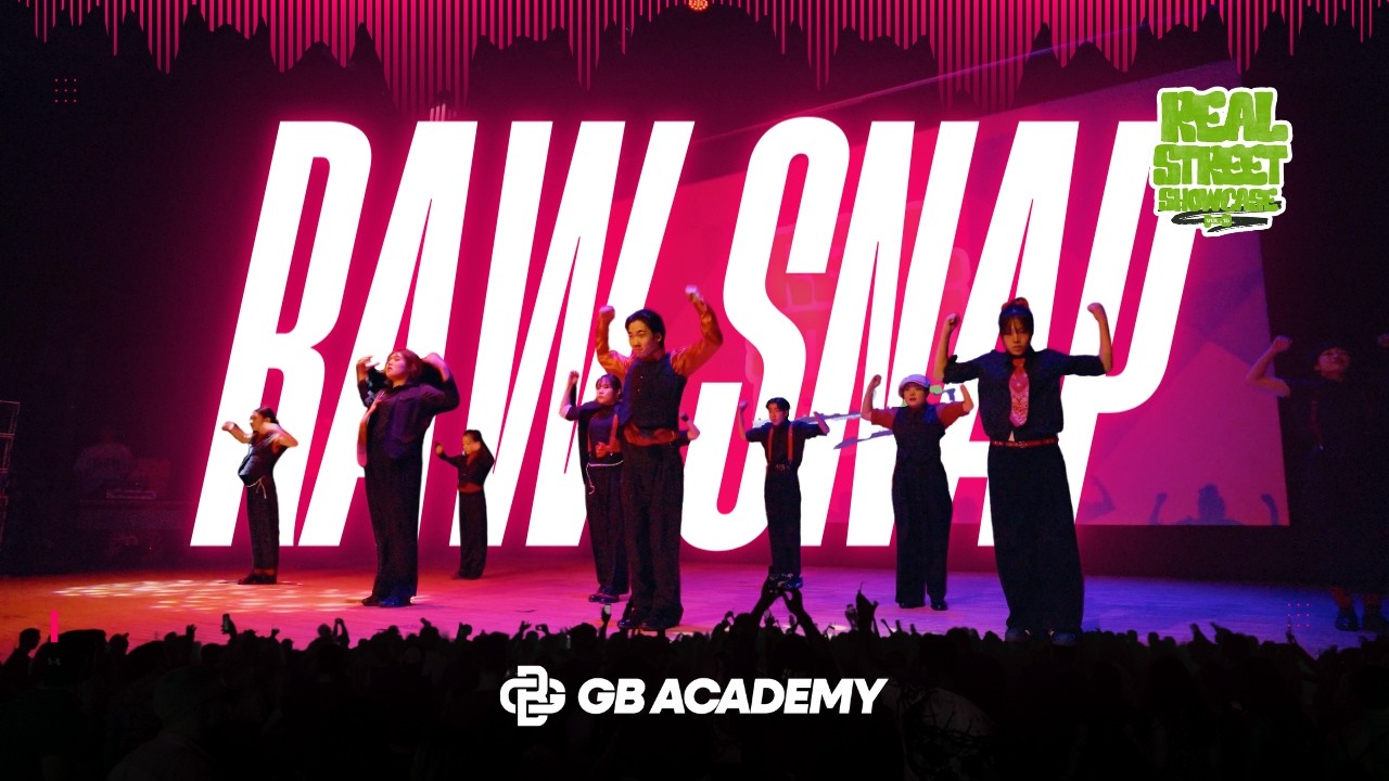 2026 REAL STREET | Showcase#6 RAW SNAP | GB Concert Vol.15 | @gbacademykr #대전댄스학원 #대전오디션