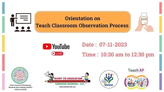 Orientation on Teach Classroom Observation Process