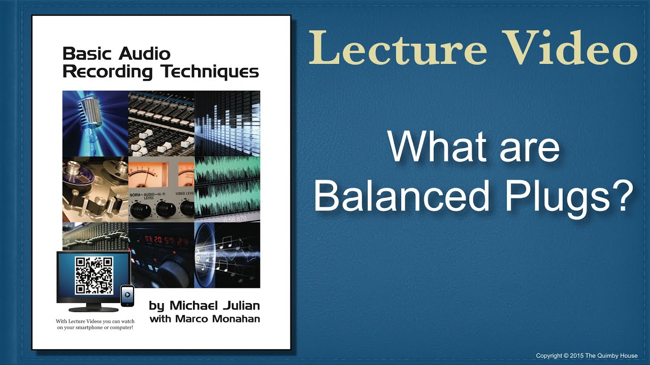 What are Balanced Plugs? - YouTube