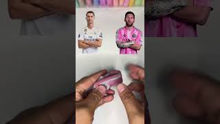 Ronaldo or Messi? Color Mixing Challenge!#shorts #ronaldo #messi
