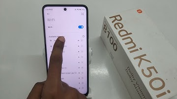 How to connect wifi in  Redmi K50i | Redmi WIFI SETTING |  Redmi K40s me wifi problem kaise fix kare