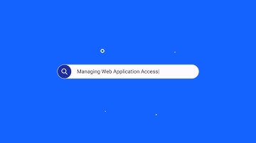 Kron PAM - Managing Web Application Access