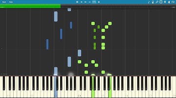 Super Mario Bros Main Theme (Difficult) [Piano Tutorial] [Synthesia] [DOWNLOAD] [4K 60FPS]