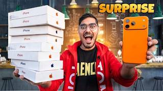 I Gifted iPhone 17 Pro Max To Everone In My Team Surprise Reaction