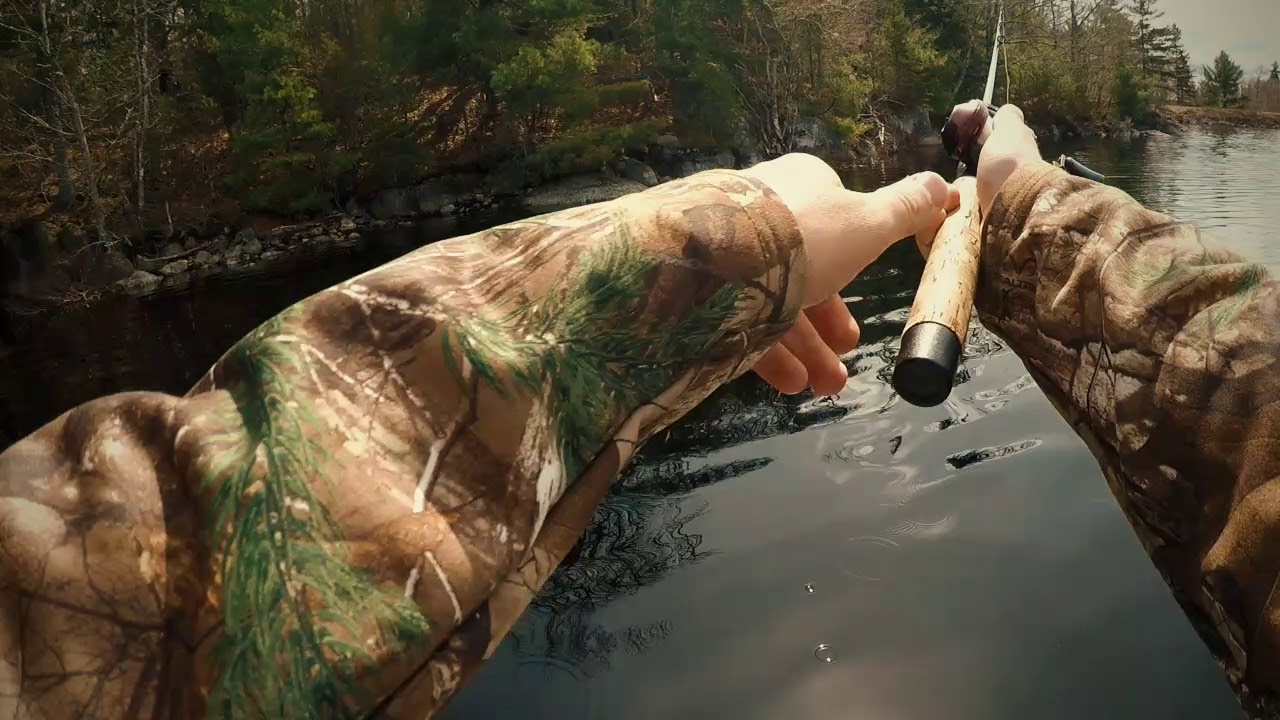 NovaScotia fishing topwater Smallmouth bass YouTube