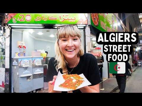 EXTREME Street Food ALGIERS 🇩🇿 First Time Trying ALGERIAN Food!