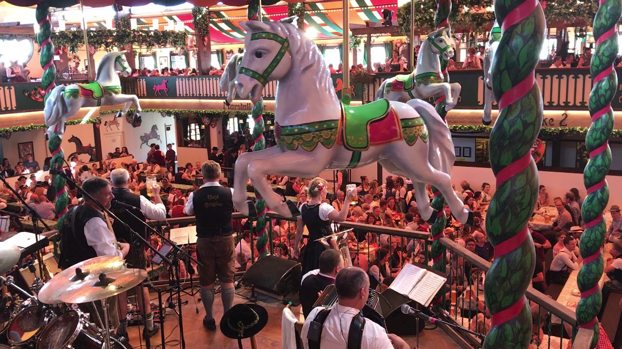 Marstall Festzelt Octoberfest Ein Prosit Youtube