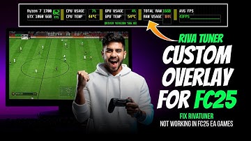Fix Afterburner Rivatuner Overlay Not Working in FC 25 \ RTTS FIX