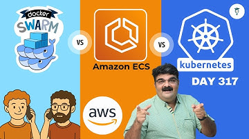 Day 317 | Docker Swarm vs Amazon ECS vs Kubernetes Which One Should You Use? | Key Differences