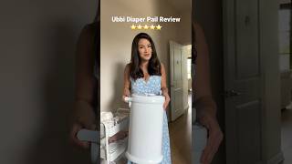 Baby Product Review of Ubbi Diaper Pail made of Steel #diaperpail #ubbi #babyproducts #newmom #baby