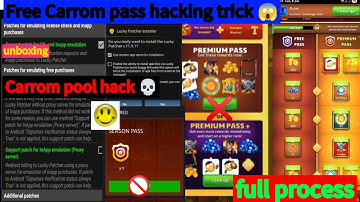 Free carrom pass hacking trick 😀😱 | carrom pool hack 💀 | #carrompool @Miniclip @Mr.Avadhgaming