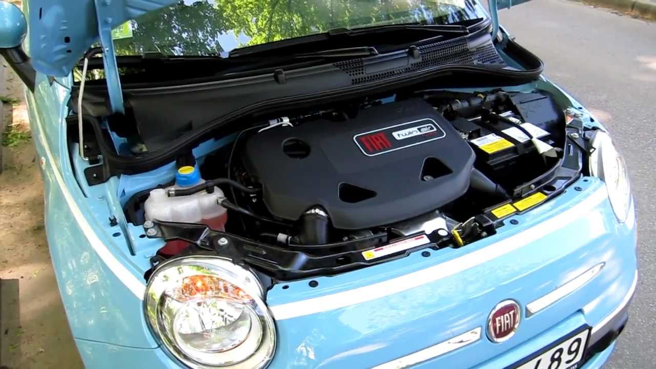 Motor Fiat 500 2015
