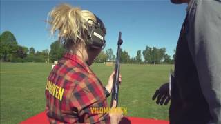 Magasin Vildmarken testar Aimpoint Micro S-1 på Elmia Game Fair 2017