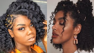 CUTE WAYS TO STYLE A BRAID/TWIST OUT