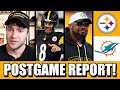 Pittsburgh Steelers x Miami Dolphins Postgame Report