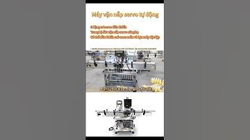 Nenosun cappingmachine Máy đóng nắp vít servo tự động cho chai nhựa,bình Thủy tinh gắp xoắn ra khỏi