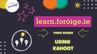 6. LFL Facilitator Guides: Using Kahoot screenshot 1