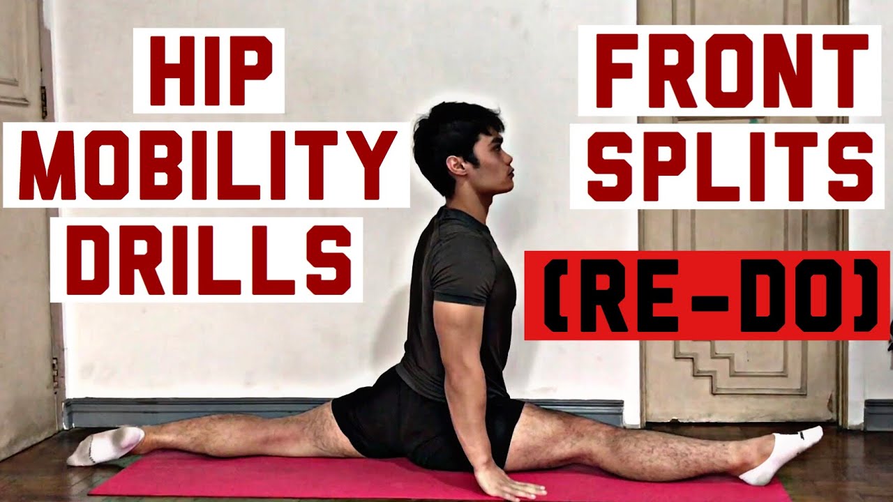 DO THESE EXERCISES TO IMPROVE YOUR FRONT SPLITS | FRONT SPLIT FLEXIBILITY ROUTINE (REDO)