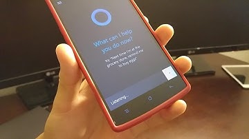 Cortana (Beta) for Android Hands-On!