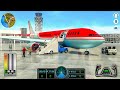 City pilot airport simulator flight pilot airoplane game 3d  android gameplay