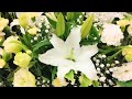 flower shop vlog 作り方 デザイン 仲間の花屋に花を分けてもらいます