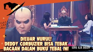 DILUAR NURUL! DEDDY CORBUZIER BISA TEBAK BACAAN DALAM BUKU TEBAL INI - MASTER MENTALIST
