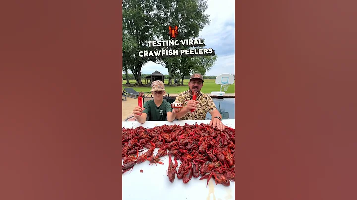 🦞TESTING VIRAL CRAWFISH PEELERS