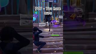 My aura is unmatched #fortnite #gaming #shorts