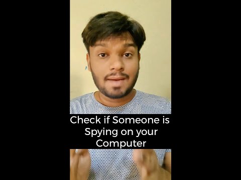 Find out if someone is spying on your computer. #shorts #viral #pchack #windows #access #bytetech