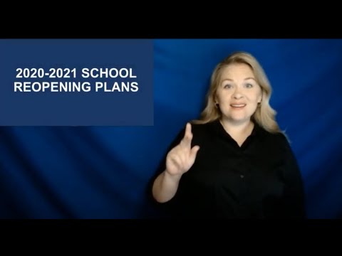 Mill Neck Manor School for the Deaf Reopening Plan (2020-2021)